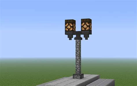 Old style lamp post | Minecraft lamp, Minecraft decorations, Minecraft designs