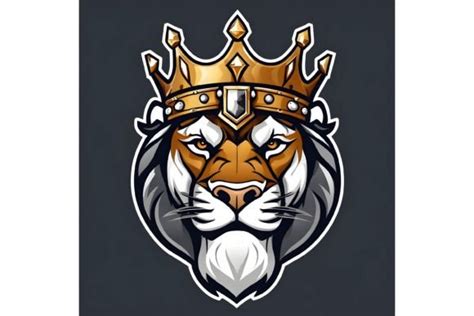 King Logo Design Graphic by mimishop · Creative Fabrica