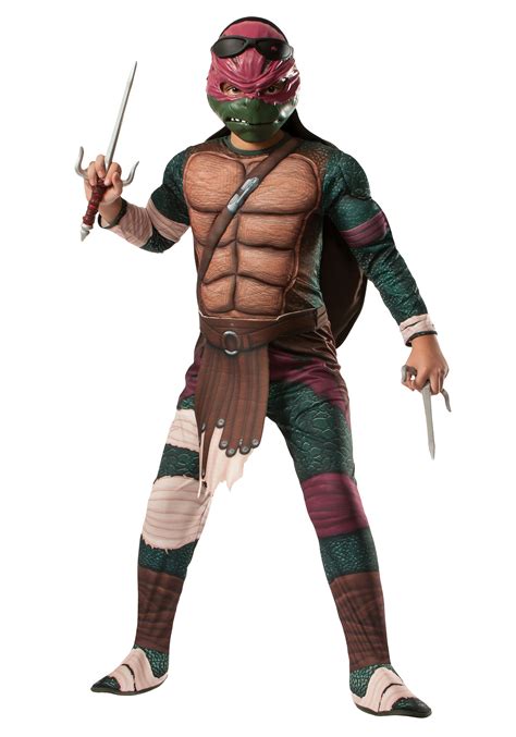 Ninja Turtle Movie Child Deluxe Raphael Costume