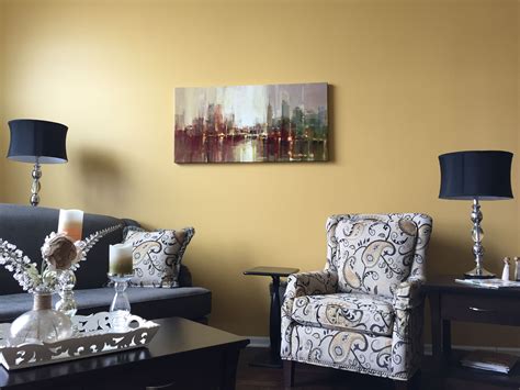 a living room with two chairs and a coffee table