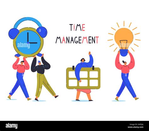 Time management cartoon hi-res stock photography and images - Alamy