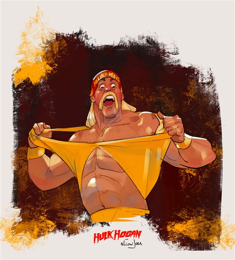 Hulk Hogan Sketch