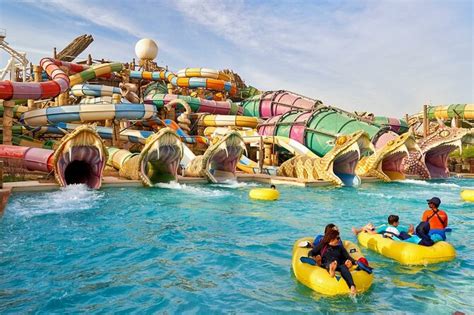 Yas Waterworld Abu Dhabi Admission Ticket with Meal 2024