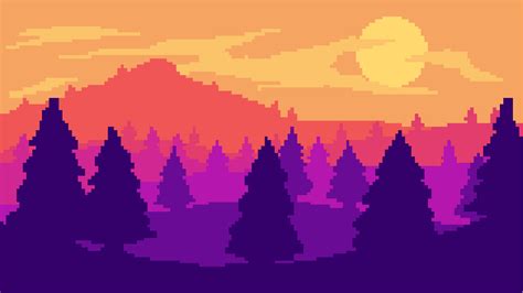 Pixel art landscape by Mockingjay1701 on DeviantArt