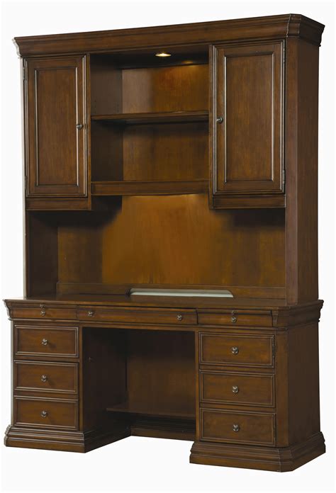 Hamilton Home Cherry Creek Traditional Desk and Hutch Combo - Rotmans - Desk & Hutch Worcester ...