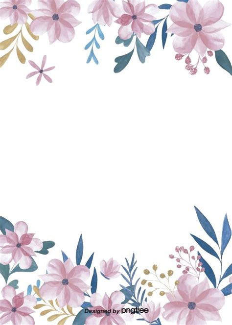 Floral Plain Background