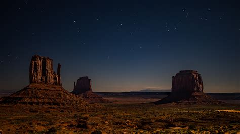 desert, Starry night, Landscape, Nature Wallpapers HD / Desktop and ...