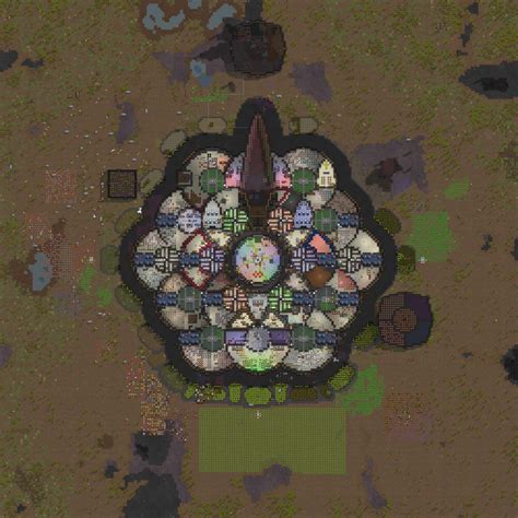 Rimworld base design 2022