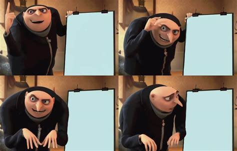 Gru Plan Blank Template - Imgflip