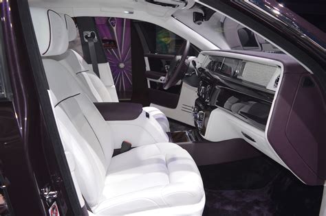 2018 Rolls-Royce Phantom EWB front seats passenger side view at 2017 ...