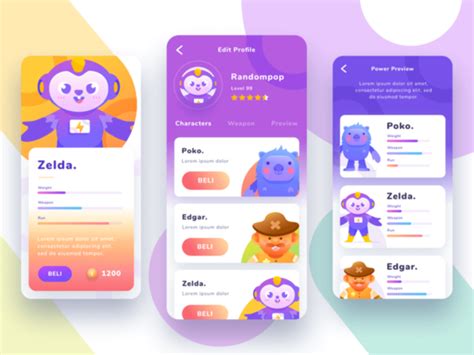 33 Incredible Mobile Game UI for Smartphones - Best SEO Companies