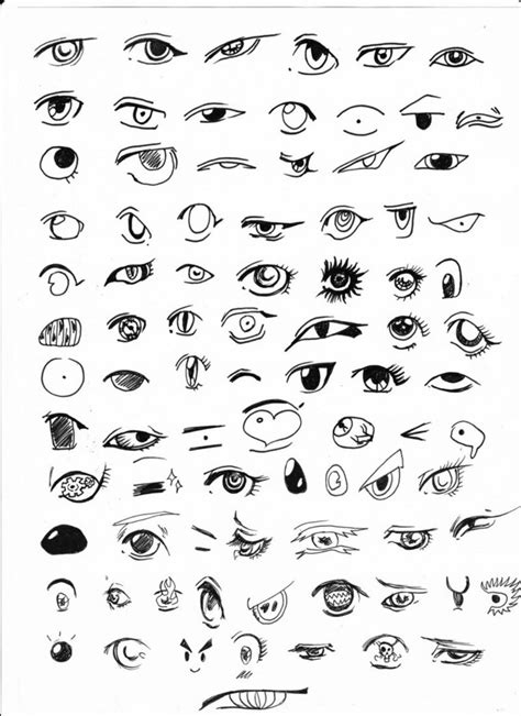 Top 78+ different anime eyes - in.cdgdbentre