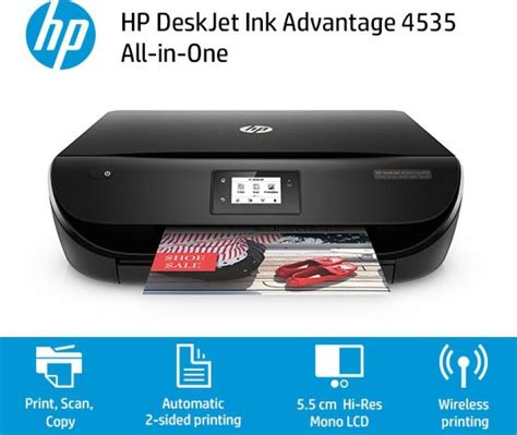 HP DeskJet Ink Advantage 4535 All-in-One - Printers India