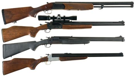 Four Savage Combination Guns -A) Stevens Model 389 Combination Rifle/Shotgun