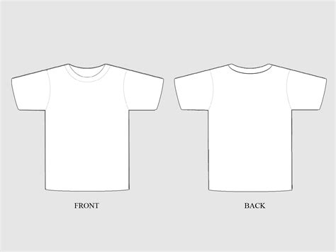 Blank T Shirt Drawing at PaintingValley.com | Explore collection of Blank T Shirt Drawing