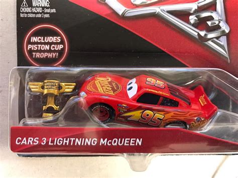 Piston Cup Trophy Lightning McQueen, Disney Pixar Cars 3 VHTF- Diecast ...