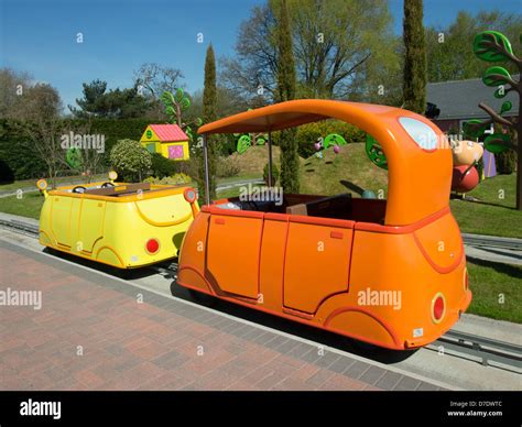 Daddy Pigs car ride at Peppa Pig World, Paultons park, Hampshire Stock Photo - Alamy