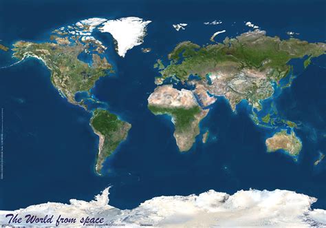 World Map or Map of World or Map of the World