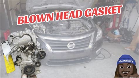 2.5 Nissan Altima Engine replacement - YouTube