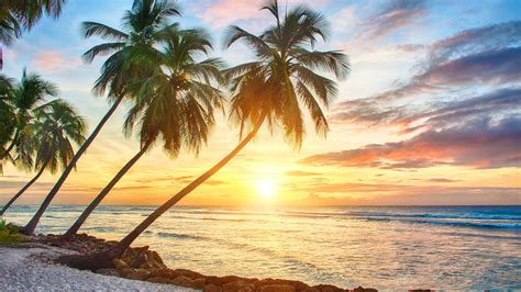 Tropical Beach Sunset Wallpapers - Wallpaper Cave