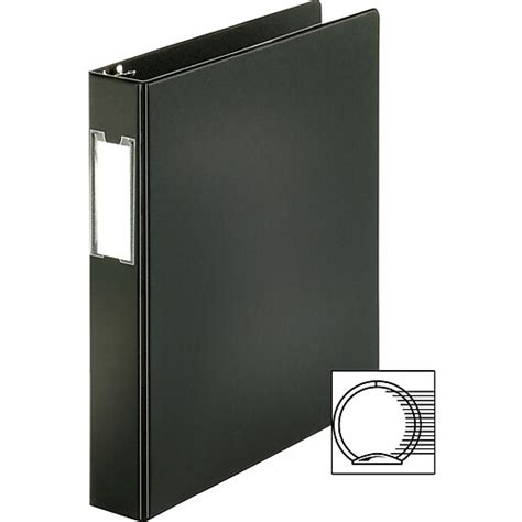 Shop Staples for Business Source 3-Ring Binders with Label Holders, 1 1/2" Binder Capacity ...