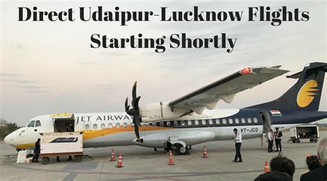 Direct Udaipur-Lucknow Flight Starting Shortly - UdaipurBlog