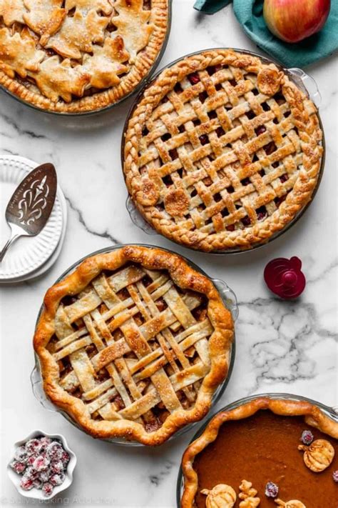 Beautiful Pie Crust Designs Tutorial (Video) (Video) - Sally's Baking ...