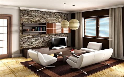 #2 Living Room Decor Ideas Brown Leather Sofa | Home Design HD Wallpapers