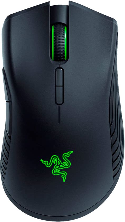 Razer - Mamba Wireless Optical Gaming Mouse with RGB Lighting - Black ...