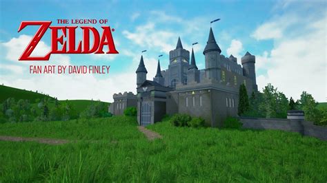 Legend of Zelda: Hyrule Castle in Unreal 4 (fan art) — polycount