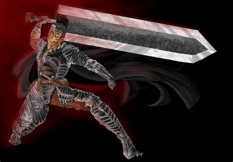 Commission - Berserk Guts by HellyBeanx on DeviantArt