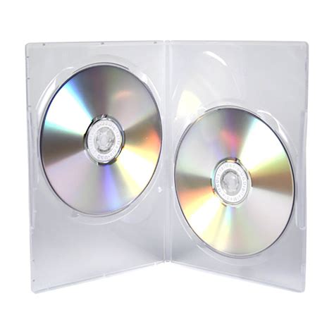 USDM Thin DVD Case Double Disc Ultra Clear - CDROM2GO