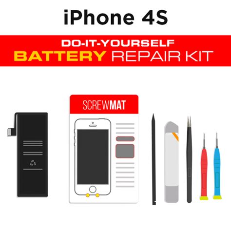 iPhone 4s Battery Replacement Kit | Replace iPhone 4S Battery