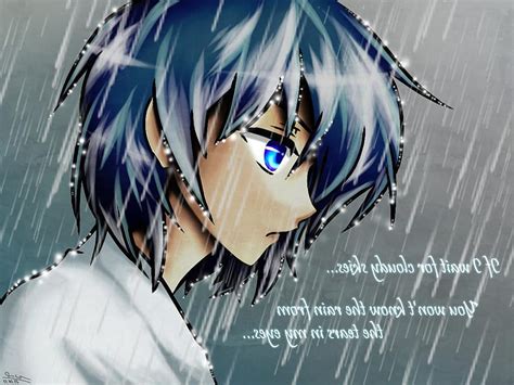 Sad Anime Boy Crying In The Rain Drawing Gallery Sad, fanart anime crying HD wallpaper | Pxfuel