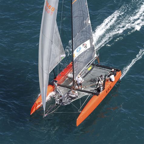 Racing Catamaran Sailboats