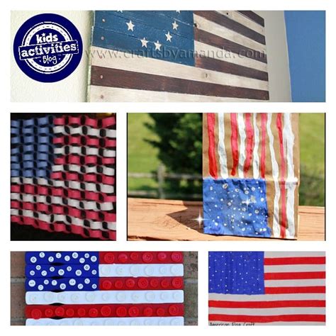 36 Patriotic American Flag Arts & Crafts for Kids | Kids Activities Blog