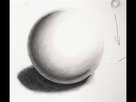 [Realistic Drawing Tutorial 3/8] How To Draw A Sphere - YouTube