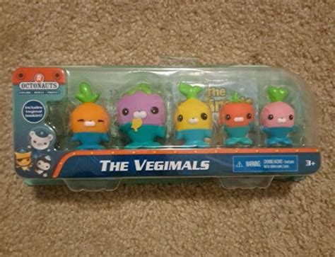 Octonauts Fisher Price Vegimals Figures Set Of 5 Brand New In Box ...