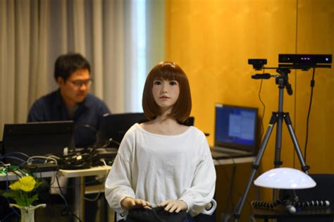 AI robot Erica to star as lead in new sci-fi film 'b' | Inquirer Entertainment