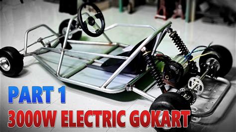 Build a 3000W Electric Go Kart at Home - v4 - Part 1 - YouTube