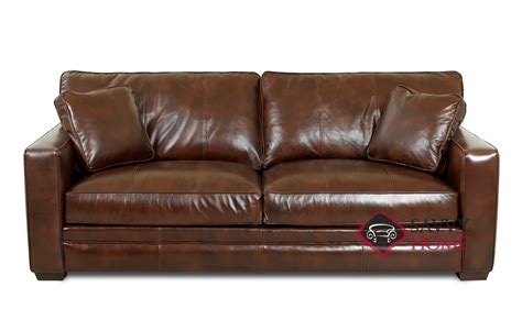 Chandler Leather Sleeper Sofas Queen by Savvy is Fully Customizable by ...