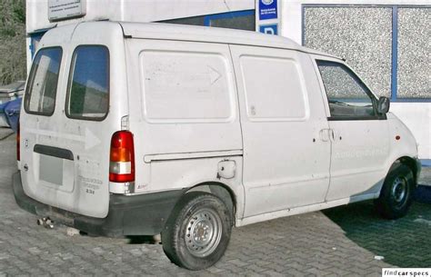 Nissan - Vanette Cargo - 2.3 d (75 Hp) (Diesel) 1995/2002 car tech specs