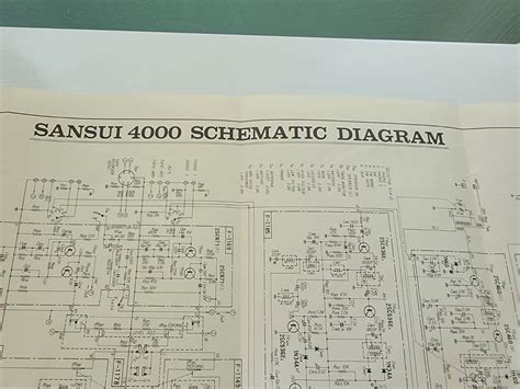 Sansui 4000 Schematics- Original & NOT A COPY | #4546747223