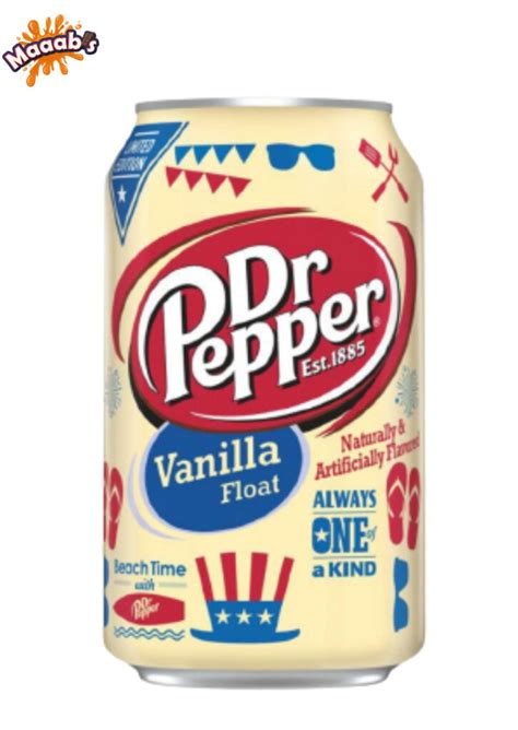 Dr Pepper Vanilla Float – 355ML - Maaabs