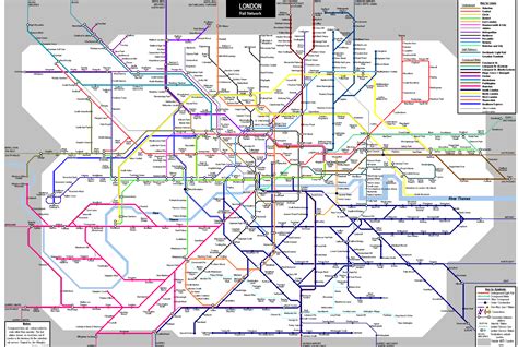 Scarberry blog: british rail map