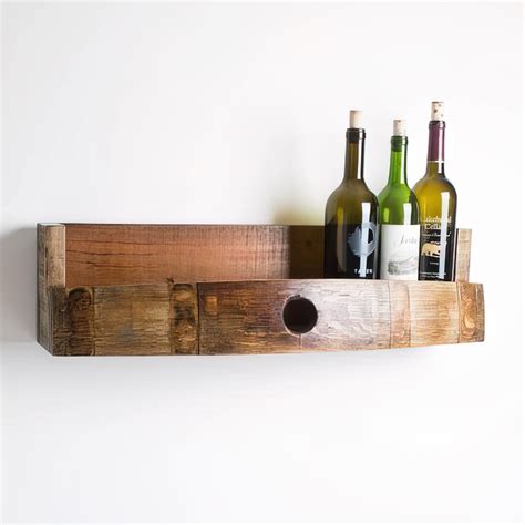 Wine Barrel Bottle Shelf | Alpine Wine Design