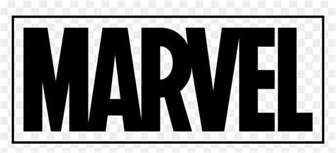 White Marvel Logo Png - Transparent Image