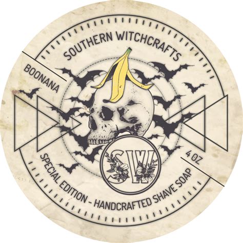 Boonana Vegan Shave Soap – Southern Witchcrafts