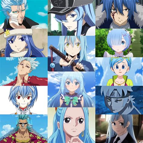 Share more than 81 blue hair anime characters super hot - in.coedo.com.vn