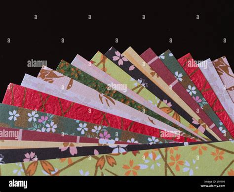 Origami, Washi Paper Stock Photo - Alamy